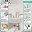 Tecturis E Widespread Bathroom Faucet 150, 1.2 GPM (Brushed Nickel), 73031821