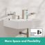 Tecturis E Widespread Bathroom Faucet 150, 1.2 GPM (Brushed Nickel), 73031821