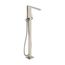 Tecturis E Freestanding Tub Filler with 1.75 GPM Handshower (Brushed Nickel), 73445821