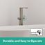 Tecturis E Freestanding Tub Filler with 1.75 GPM Handshower (Brushed Nickel), 73445821