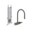 Aquno Select High Arc Kitchen Faucet, 3-Spray Pull-Down with sBox, 1.75 GPM (Brushed Black Chrome), 73831341