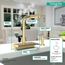 Aquno Select Kitchen Faucet, 2-Spray Pull-Out, 1.75 GPM (Brushed Gold Optic), 73836251