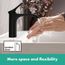 Vivenis Single-hole Bathroom Faucet 110 with Pop-Up Drain, 1.2 GPM (Matte Black), 75020671