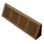 24" x 6" Golden Sand Baseboard Return Air Grille (658 Series)