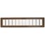 4" x 24" (Wall Opening Size) Golden Sand Floor Return Air Grille (265 Series)