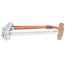Model HC67 12", 3/4" FPT Inlet Freezeless Backflow Preventer Hot & Cold Mixer Wall Hydrant (Chrome)