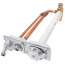 Model HC67 12", 3/4" FPT Inlet Freezeless Backflow Preventer Hot & Cold Mixer Wall Hydrant (Chrome)