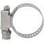 1/2" - 1-1/16" #10 Stainless Steel Worm Gear Hose Clamp w/ Carbon Screw
