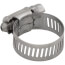 1/2" - 1-1/16" #10 Stainless Steel Worm Gear Hose Clamp w/ Carbon Screw