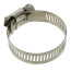 3/4"- 1-3/4" #20 Stainless Steel Worm Gear Hose Clamp w/ Carbon Screw