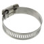 1" - 2" #24 Stainless Steel Worm Gear Hose Clamp w/ Carbon Screw