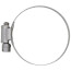 1-1/4" - 2-1/4" #28 Stainless Steel Worm Gear Hose Clamp w/ Carbon Screw