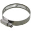 1-1/4" - 2-1/4" #28 Stainless Steel Worm Gear Hose Clamp w/ Carbon Screw