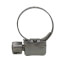 1/4" - 5/8" #4 Stainless Steel Worm Gear Hose Clamp w/ Carbon Screw