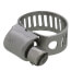 1/4" - 5/8" #4 Stainless Steel Worm Gear Hose Clamp w/ Carbon Screw