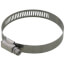 2" - 3" #40 Stainless Steel Worm Gear Hose Clamp w/ Carbon Screw