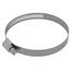 2-3/4" x 3-3/4" #52 Stainless Steel Worm Gear Hose Clamp w/ Carbon Screw