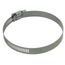 2-3/4" x 3-3/4" #52 Stainless Steel Worm Gear Hose Clamp w/ Carbon Screw