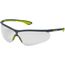 VS250 Clear TruShield S Safety Glasses, Grey & Yellow Frame, 11-15001-04