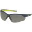NX1 TruShield Safety Glasses, Charcoal & Yellow Frame, 11-31012-08