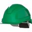 Ceros XP250E Short Brim Non-Vented Hard Hat, 6PT Ratcheting Suspension, Type 1 Class E, Green, 16-13004