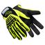 Chrome Series 4026 Cut & Puncture Resistant Gloves, SuperFabric & MudGrip Black/Blue/Yellow Medium, 4026-M (8)
