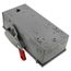 30A Low Voltage Circuit Protection Fused Heavy Duty Safety Switch, 3-Pole/3-Fuse, NEMA 1 Enclosure (240VAC)