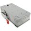 60A Low Voltage Circuit Protection Fused Heavy Duty Safety Switch, 3-Pole/3-Fuse, NEMA 1 Enclosure (240VAC)