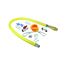Gas Hose w/Quick Disconnect, 3/4" NPT, 36" Long, Includes Installation Kit
