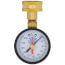 Hose Bibb Pressure Gauge with Maximum Pressure Indicator