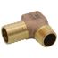 3/4" MPT x 1" Insert - 1/4" Tapped Male Hydrant Elbow (Lead Free)