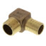 1" MPT x Insert - 1/4 Tapped Male Hydrant Elbow (Lead Free)