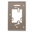 2" x 4" Handy Box Backplate Mounting Kit (Light Almond)