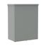 18" Wide, 18" High, 6" Deep, Screw Cover, Steel Electrical Enclosure, Nema 3R