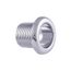 Extended Fixture Outlet Box Escutcheon (Chrome)