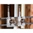 1/2" PEX-A x 1/4" Compression Fixture Outlet Box Assembly with 1/4 Turn Angle Supply Valve