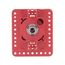 1/2" CPVC x 1/4" Compression Fixture Fire-Rated Outlet Box Assembly with 1/4 Turn Angle Supply Valve