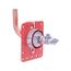 1/2" Copper x 1/4" Compression Fixture Fire-Rated Outlet Box Assembly with 1/4 Turn Angle Supply Valve