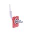 1/2" PEX-A x 1/4" Compression Fixture Fire-Rated Outlet Box Assembly with 1/4 Turn Angle Supply Valve