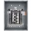 Homeline 24 Circuit Indoor Main Lug Plug-On Neutral Load Center, 12 Space, 120/240V w/ Ground Bar (125A)