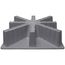 Heat Pump Pad, 32" x 32" x 8"