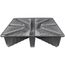 Heat Pump Pad 36 x 36 x 8"