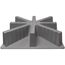 Heat Pump Pad 36 x 36 x 8"