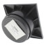 3" Two Piece Black Heat Pump Riser (Dark Gray)
