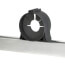 2-1/2" Plastic Strut Clamp (1" Thick)