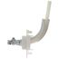 1/2" PEX-A x 1/4" Compression Fixture Outlet Box Assembly with 1/4 Turn Angle Supply Valve