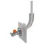 1/2" PEX-A x 3/8" Compression Fixture Outlet Box Assembly with 1/4 Turn Angle Supply Valve