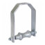 4" Clevis Roller Hanger w/ Vertical Adjustment (Galvanized)