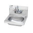 16" Hand Sink w/ Wall Mount Faucet