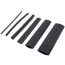 3/16" - 1" Thin-Wall Heat Shrinkable Black Tubing Assortment w/ Plastic Storage Case